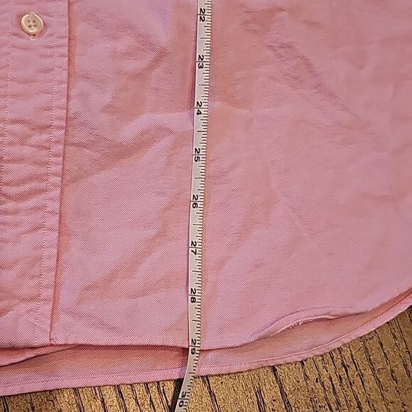 Ralph Lauren pink button down shirt XL 100% cotton - Picture 6 of 10
